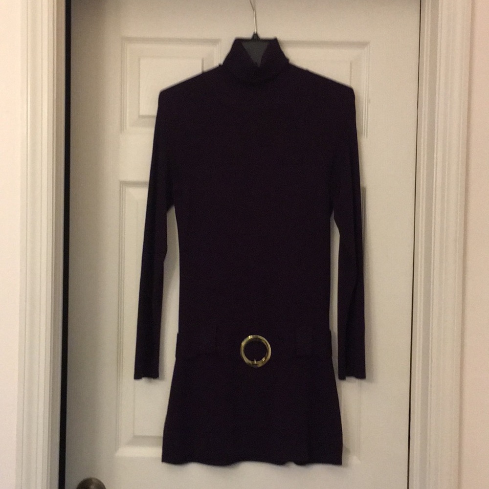 INC mini dress with built in belt